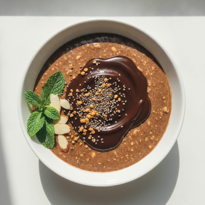 Silky Chocolate Protein Pudding
