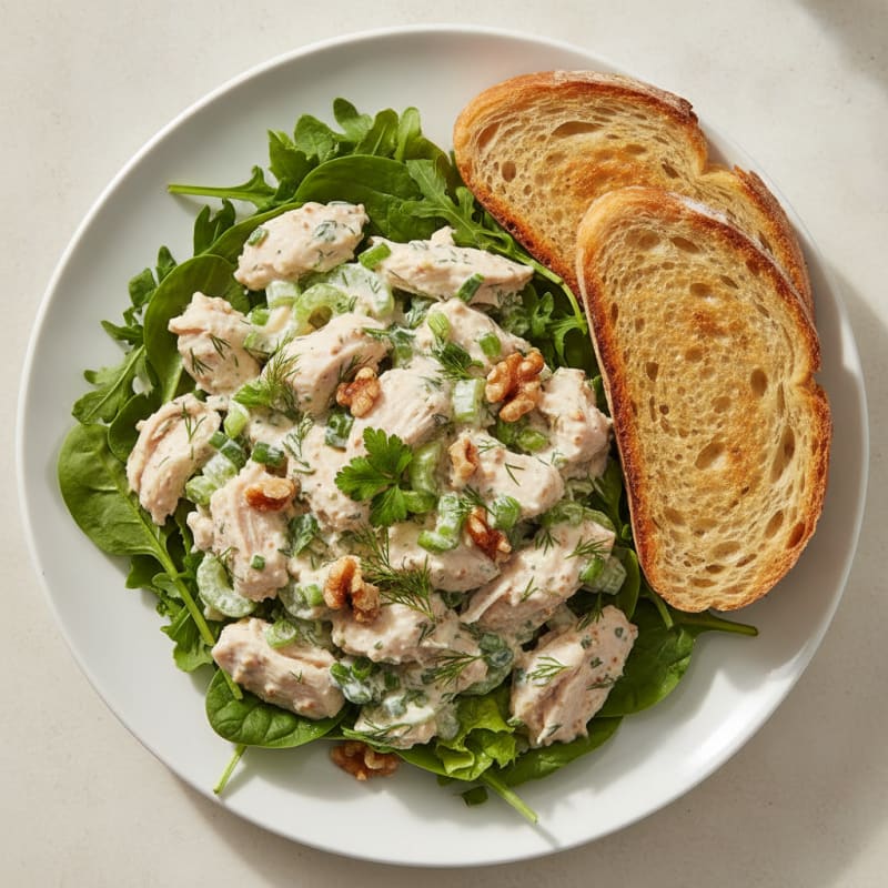 Savory Chicken Salad with Herbs