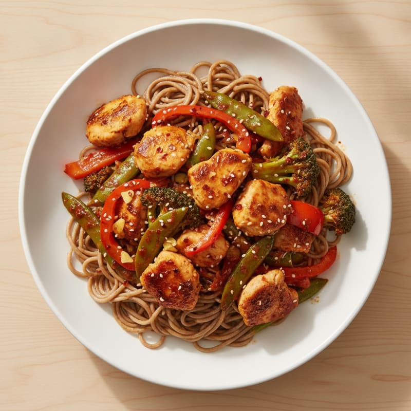 Spicy Gochujang Chicken Stir-Fry