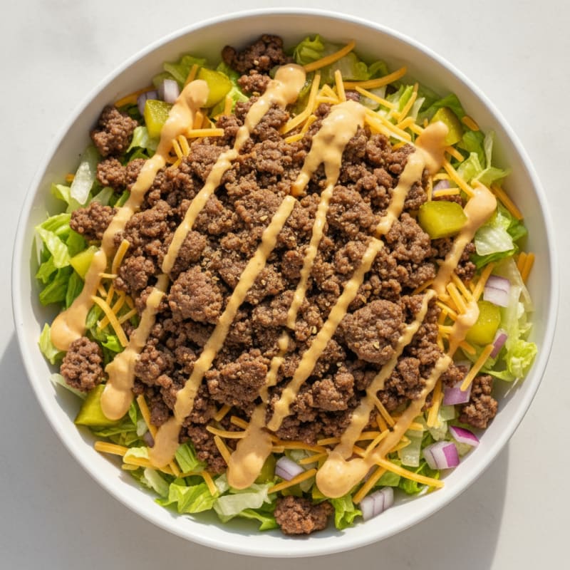 Big Mac Protein Bowl