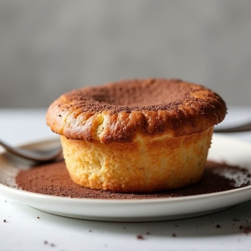 Dark Chocolate Protein Soufflé
