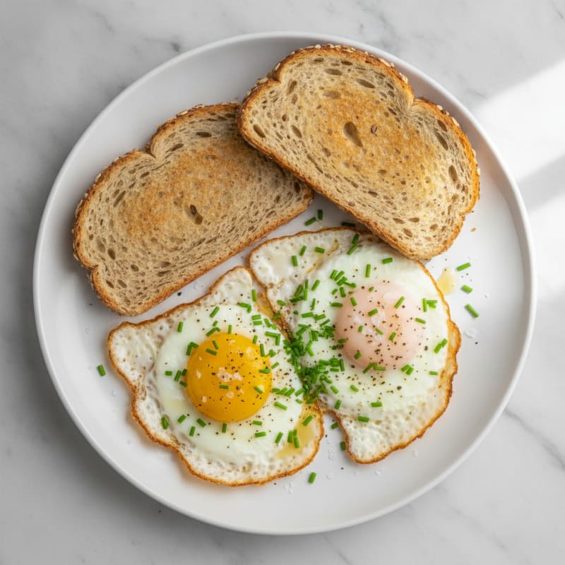 Classic Fried Egg with Chives