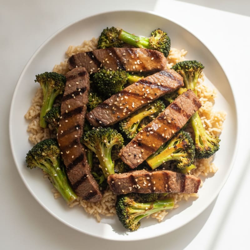 Sesame Beef and Broccoli Stir-Fry