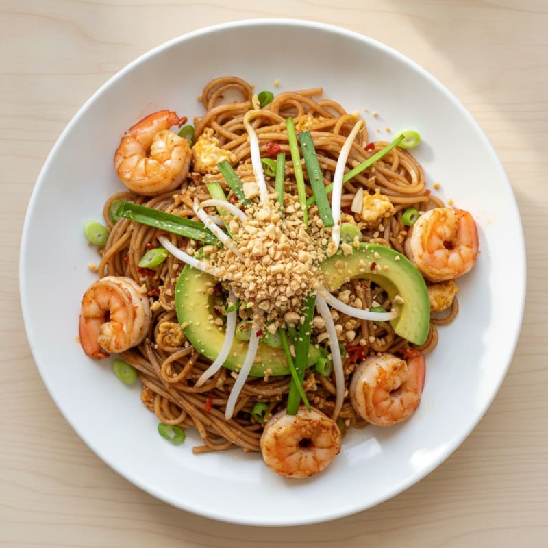 Shrimp Pad Thai Noodles