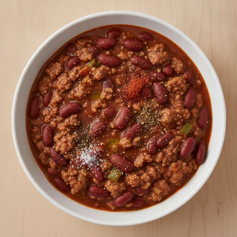 Slow Cooker Beef Chili
