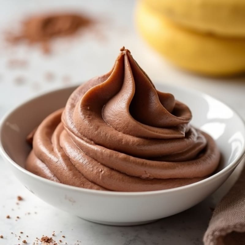 Silky Chocolate Protein Pudding with Greek Yogurt