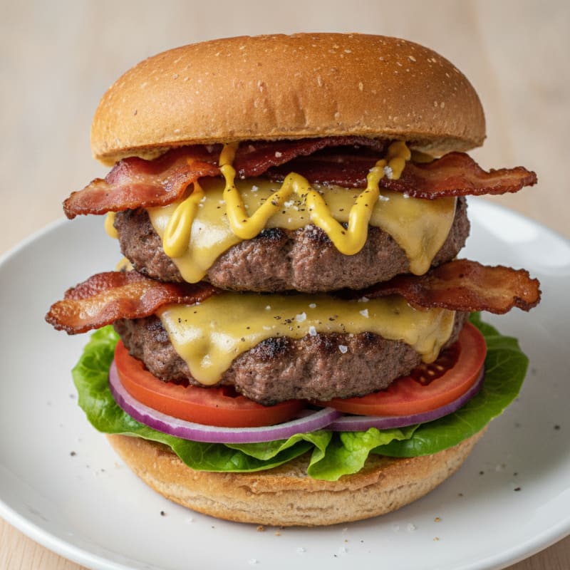 Double Bacon Cheeseburger