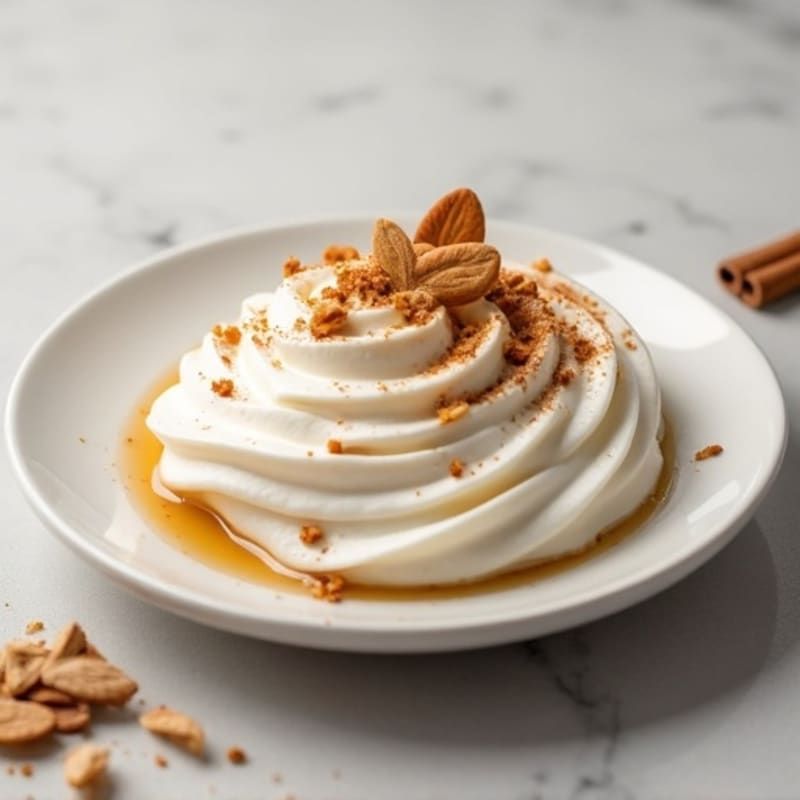 Silky Greek Yogurt Protein Mousse with Almond Butter