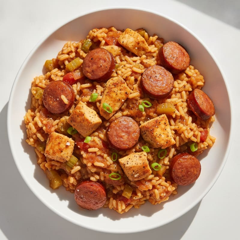 Creole Jambalaya with Andouille Sausage
