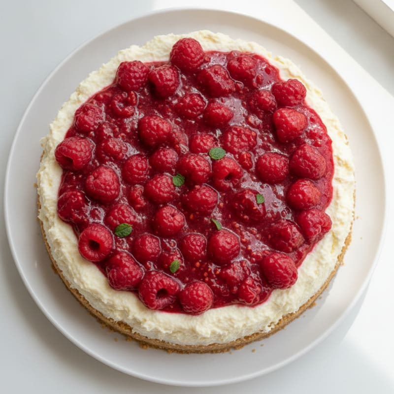 Creamy Greek Yogurt Protein Cheesecake