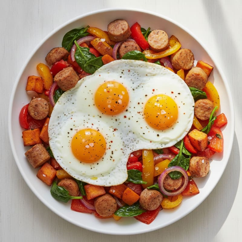 Hearty Grand Slam Breakfast Skillet