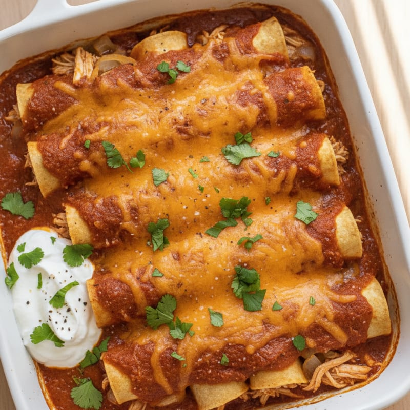 Mexican Chicken Enchiladas
