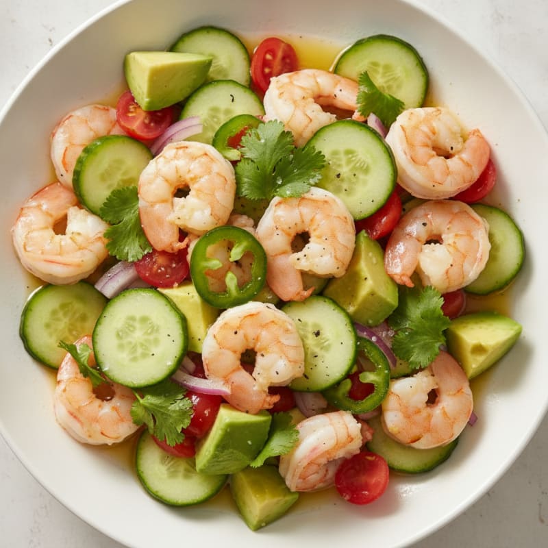 Shrimp Avocado Ceviche with Citrus