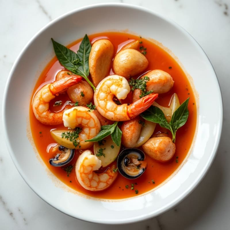 Fresh Seafood Stew with Herbs