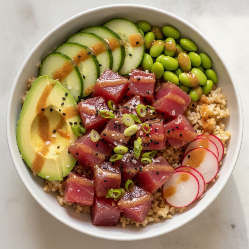 Ahi Tuna Poke Bowl