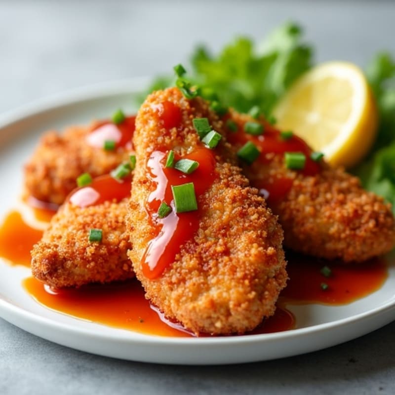 Crispy Baked Sweet & Sour Chicken