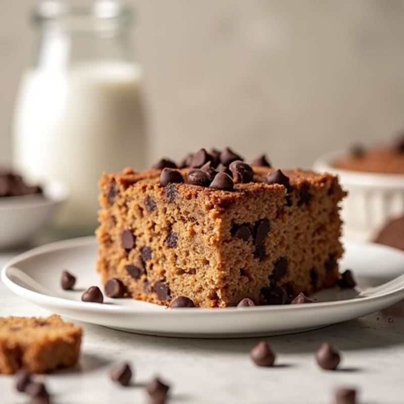 Soft-Baked Protein Chocolate Chip Cake