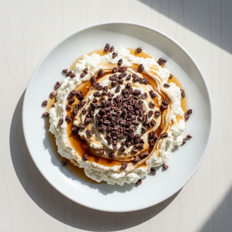 Creamy Cottage Cheese Protein Pudding with Cold Brew Coffee