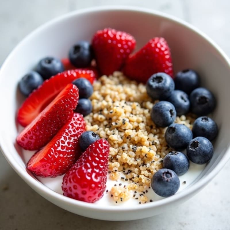 Protein-Packed Berry Quinoa Breakfast Bowl