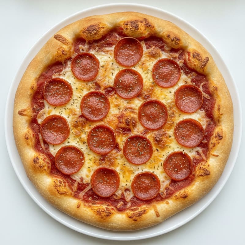 Stuffed Crust Pepperoni Pizza