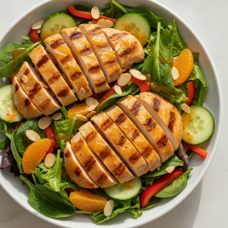 Grilled Chicken Salad with Citrus Vinaigrette