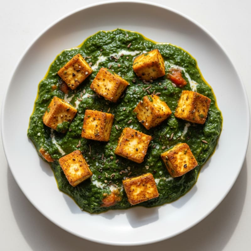 Paneer and Spinach Curry