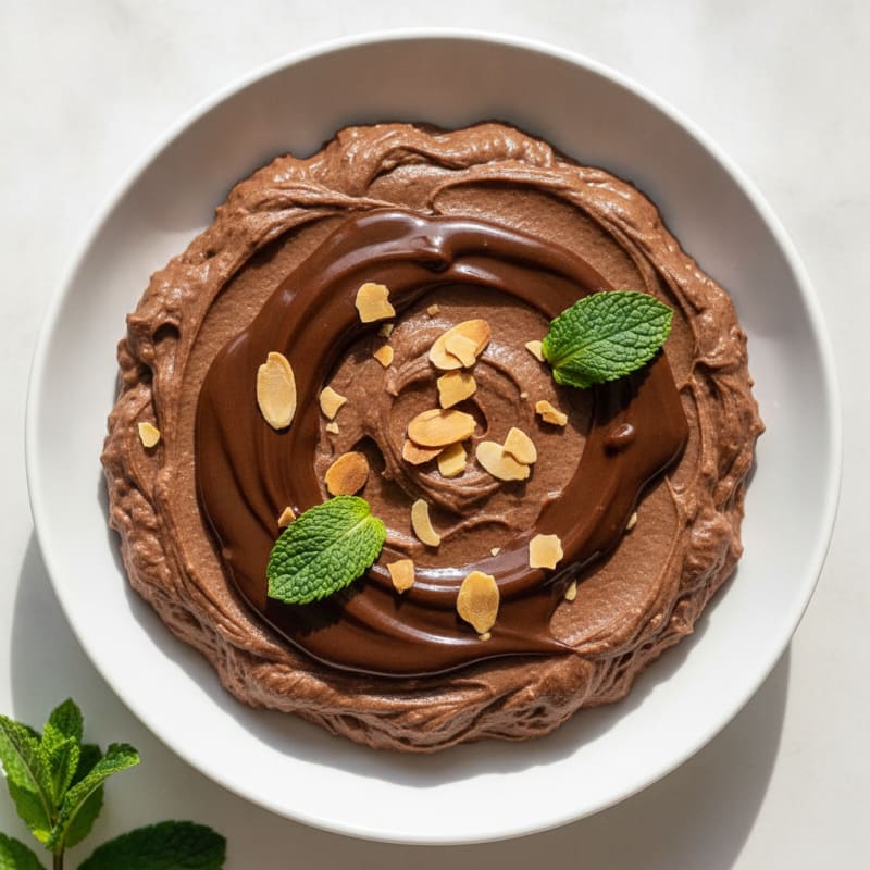 Silky Chocolate Protein Pudding