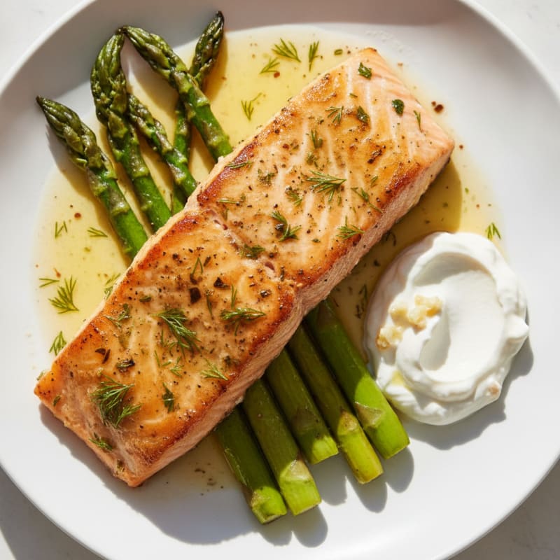 Lemon Herb Grilled Salmon