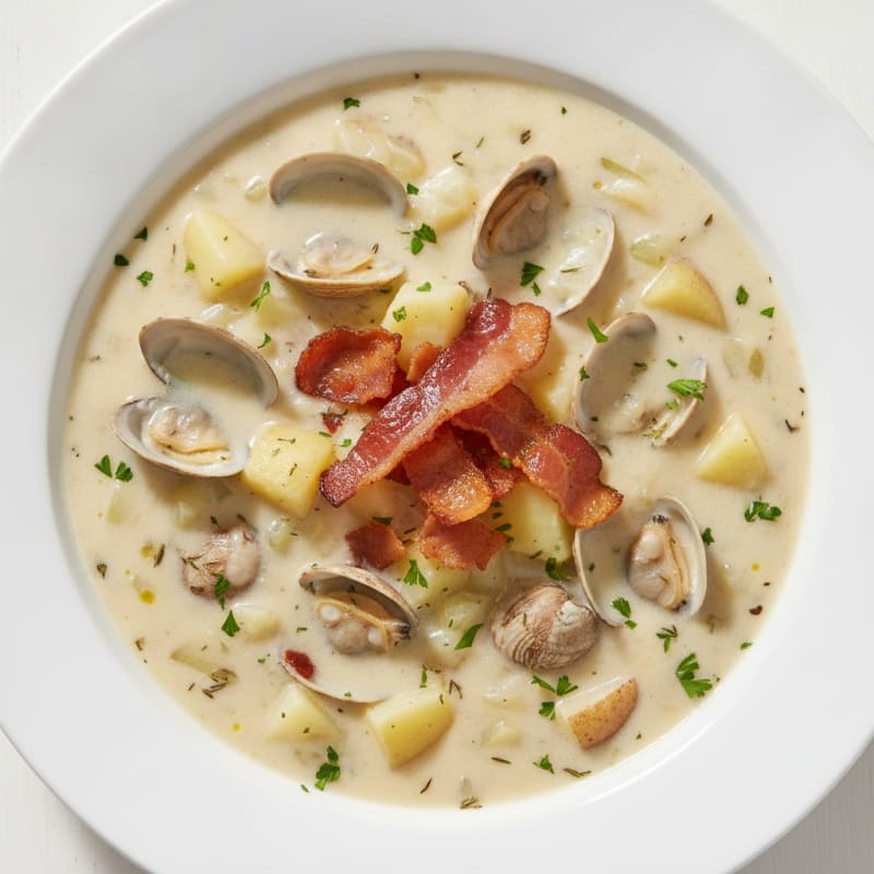 Classic New England Clam Chowder