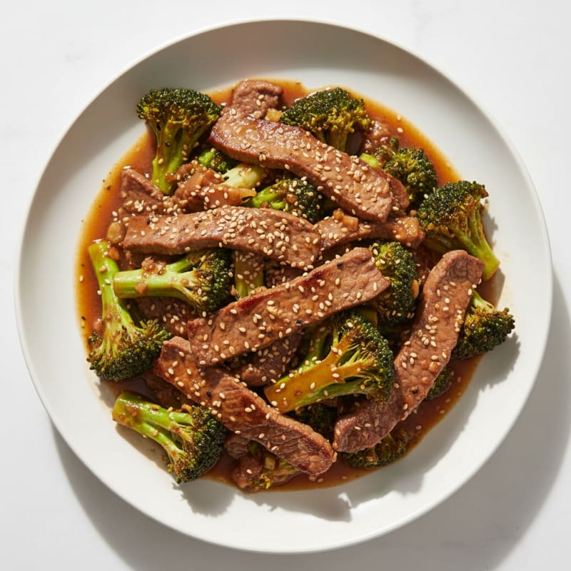 Tender Sesame Beef & Broccoli Stir-Fry
