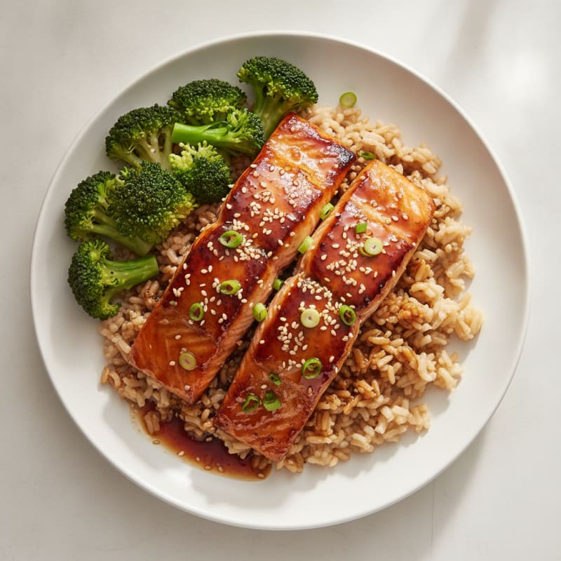 Teriyaki Glazed Salmon