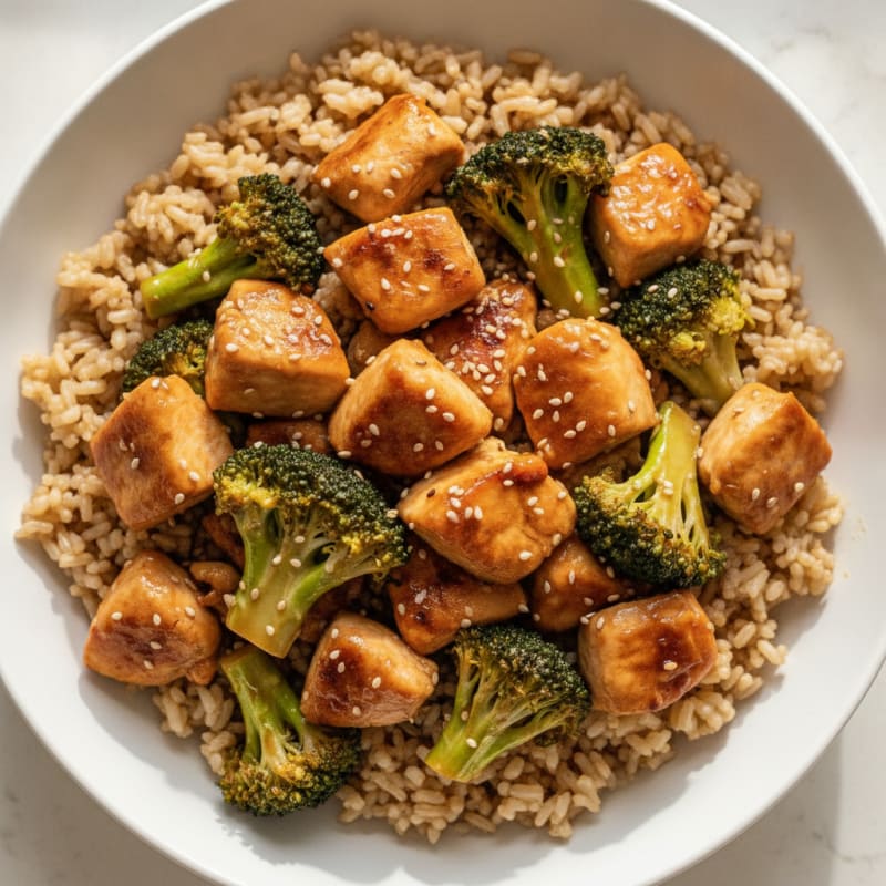 Teriyaki Chicken and Broccoli Stir-Fry