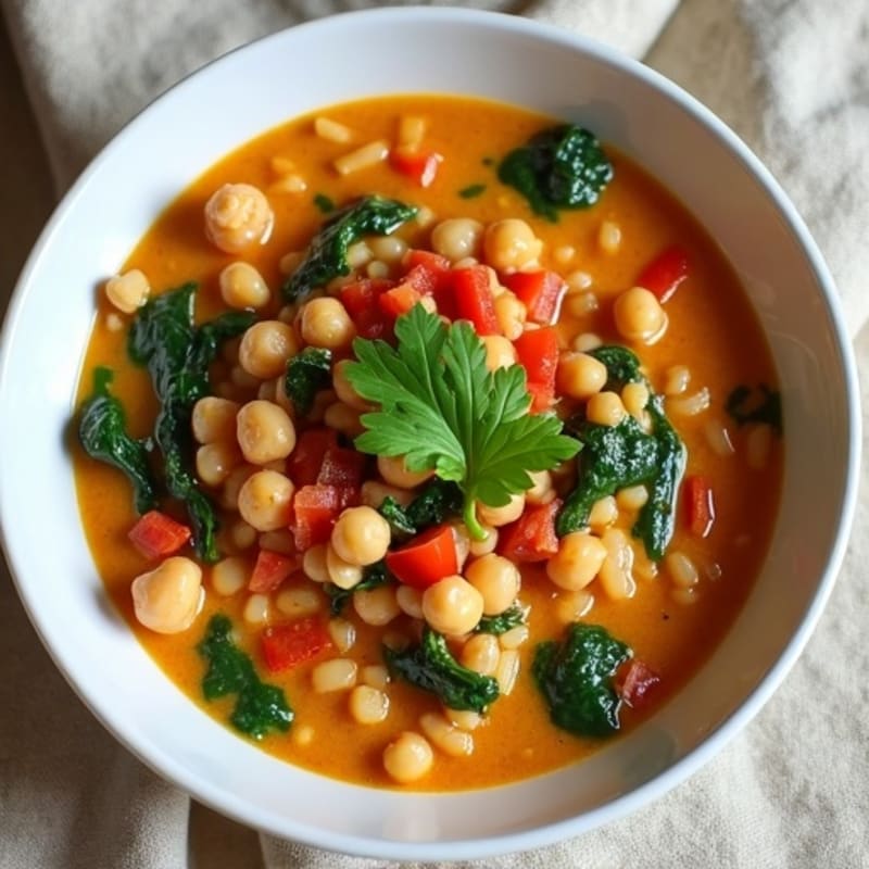 Creamy Spiced Red Lentil Stew