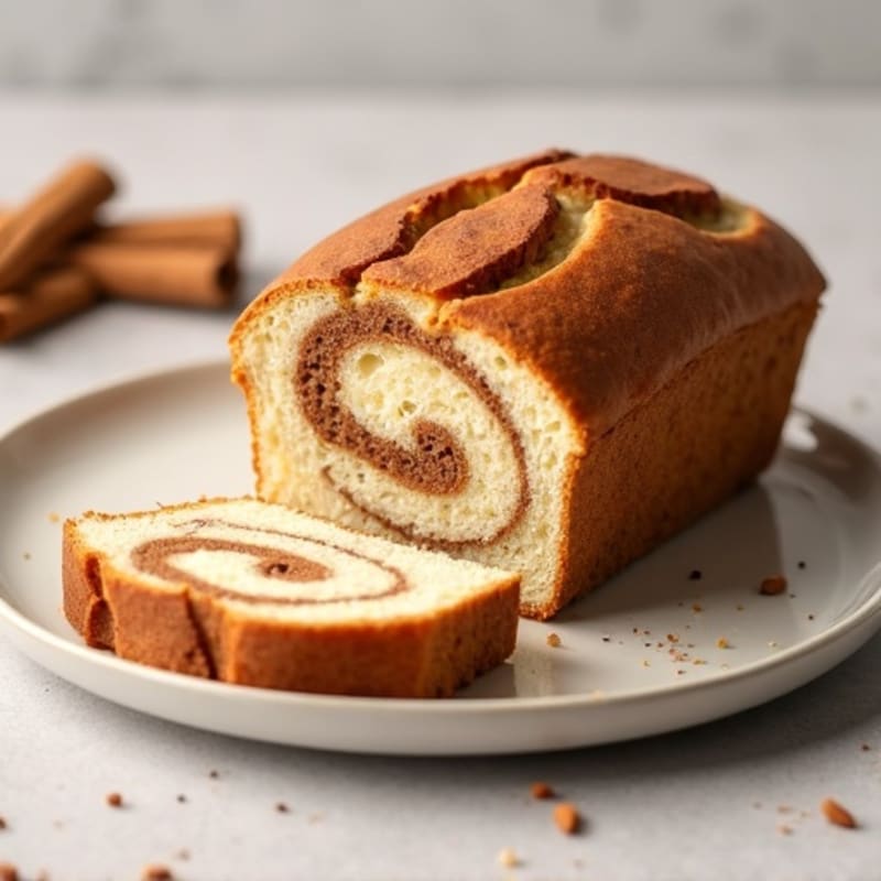 Protein-Packed Almond Flour Cinnamon Swirl Bread