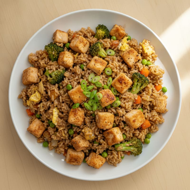 Chicken Fried Rice with Vegetables