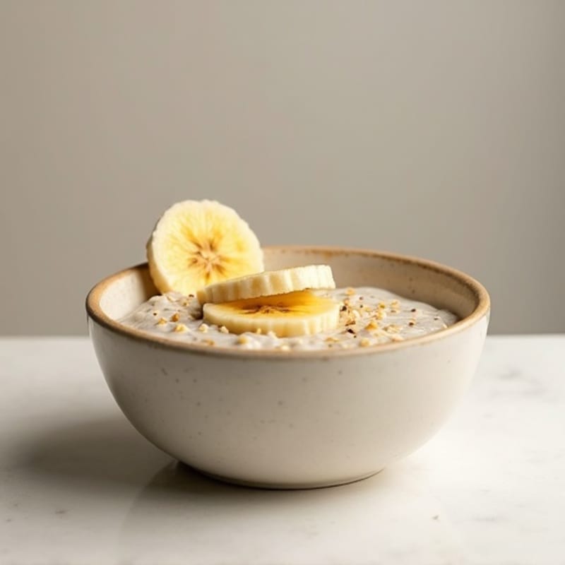 Creamy Banana Protein Chia Pudding