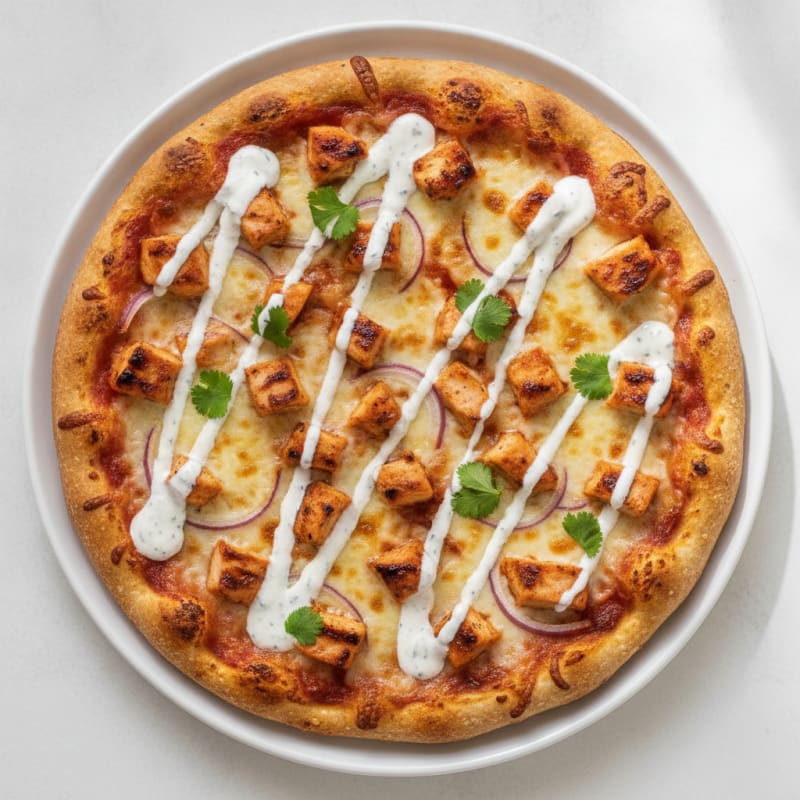 BBQ Ranch Chicken Pizza
