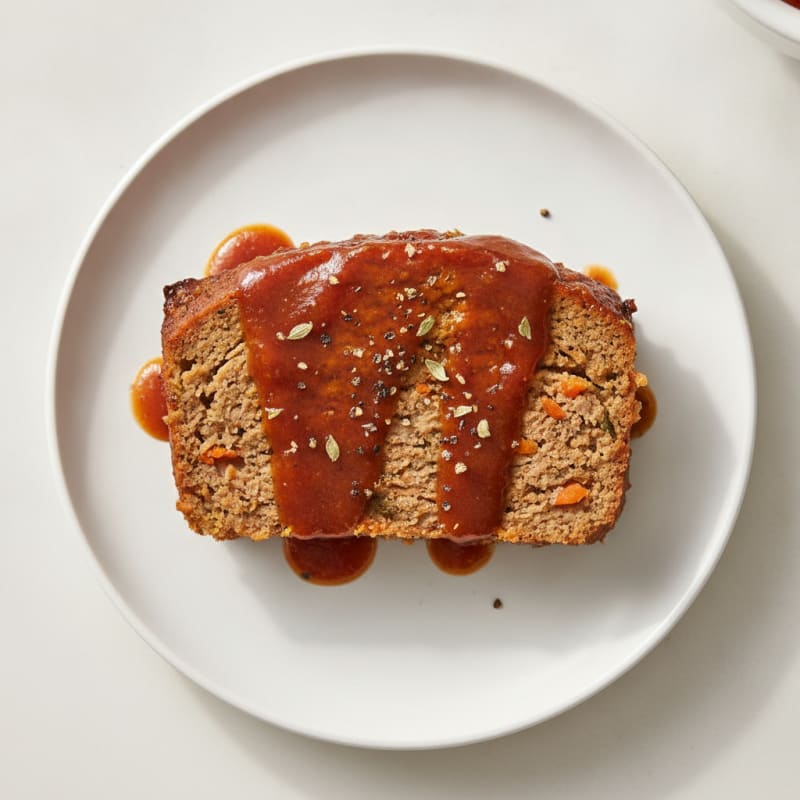 Classic Homestyle Meatloaf with Savory Glaze