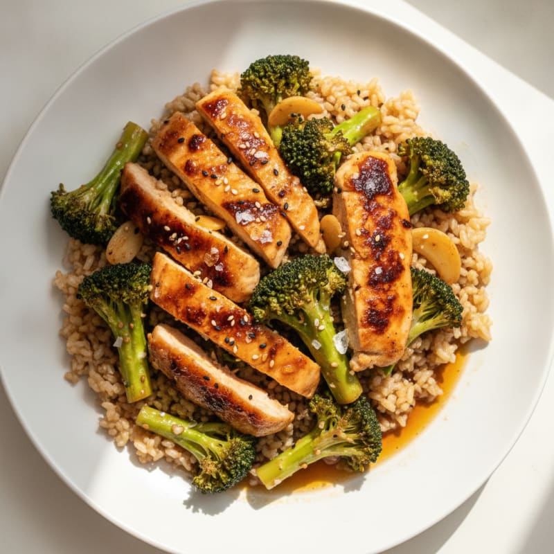 Teriyaki Chicken and Broccoli Stir-Fry