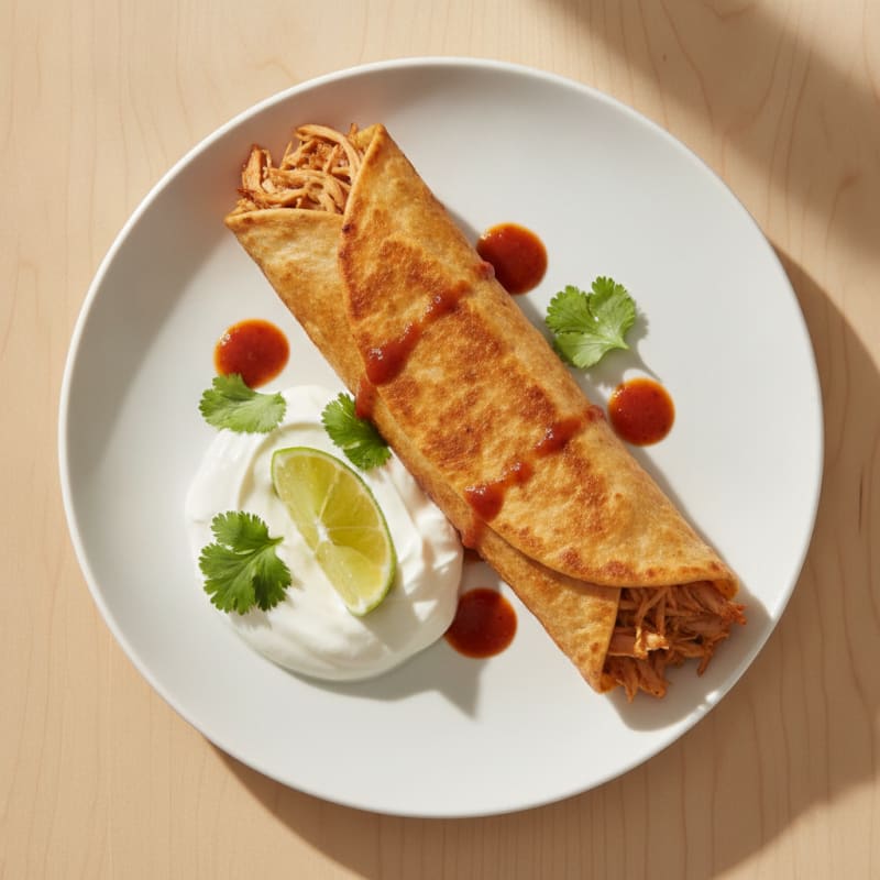 Jumbo Crispy Chicken Tinga Flauta