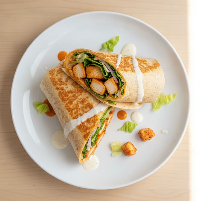 Buffalo Ranch Chicken Wrap