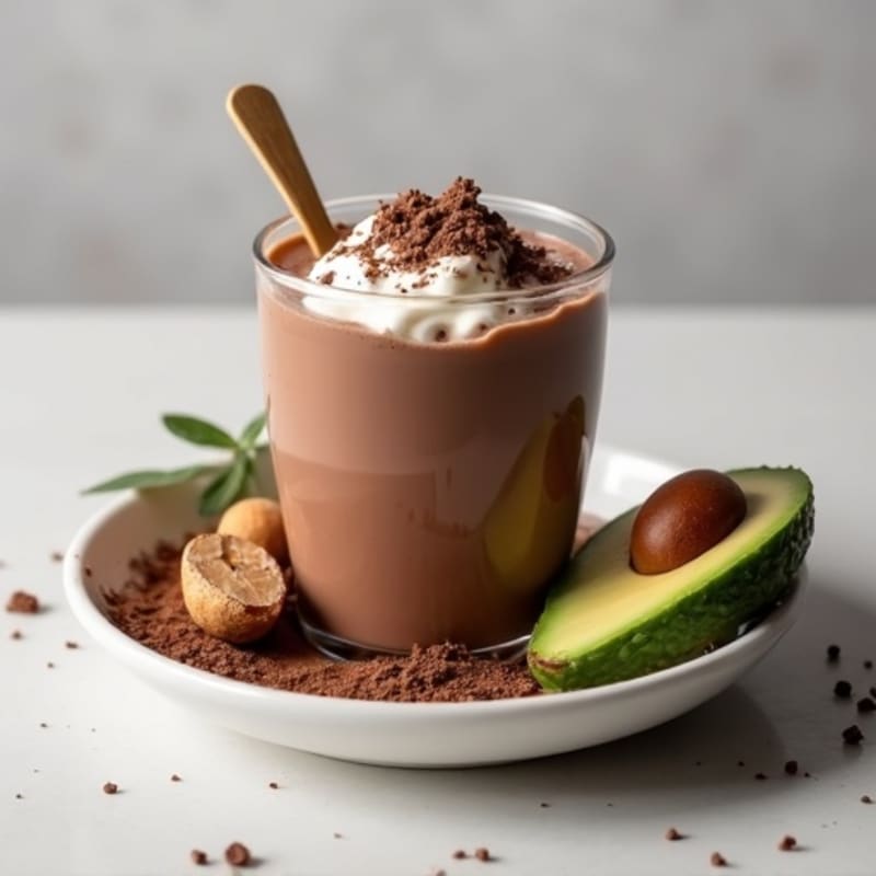 Silky Chocolate Protein Pudding with Greek Yogurt