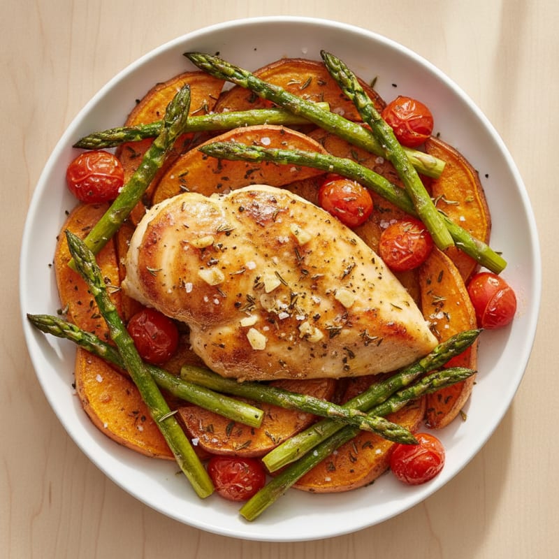 Garlic Herb Roasted Chicken