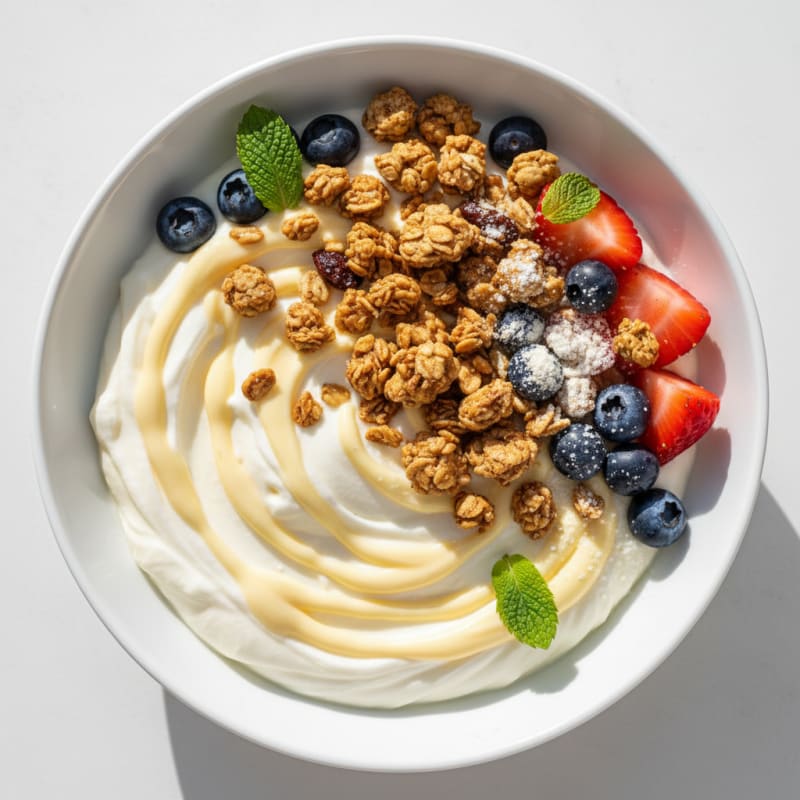 Vanilla Protein Greek Yogurt Bowl