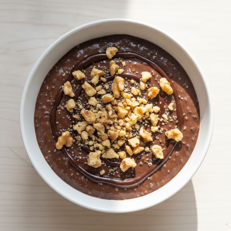 Silky Chocolate Protein Pudding