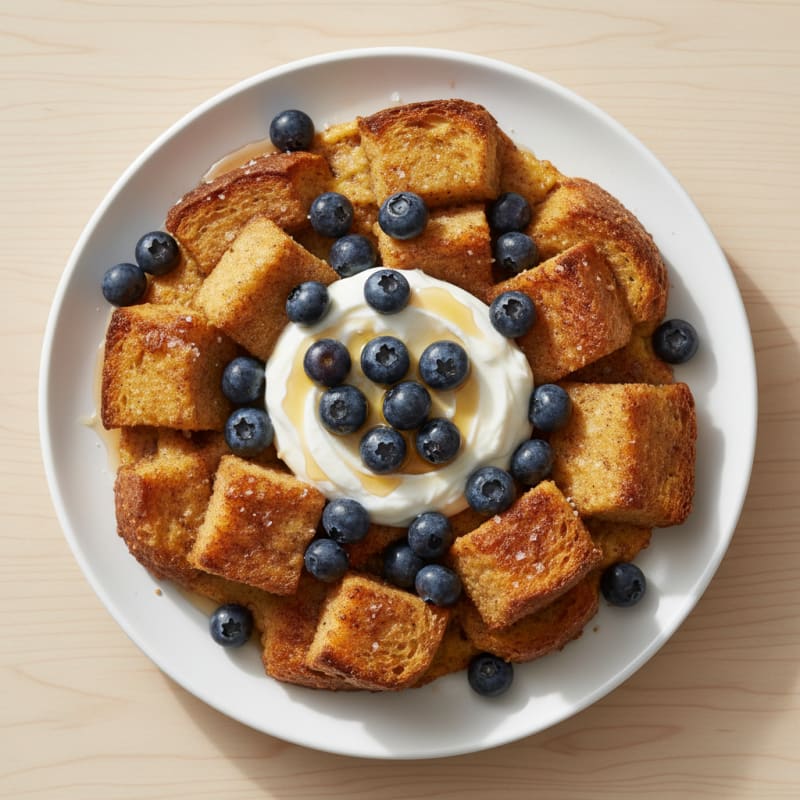 Golden Caramelized French Toast Bake