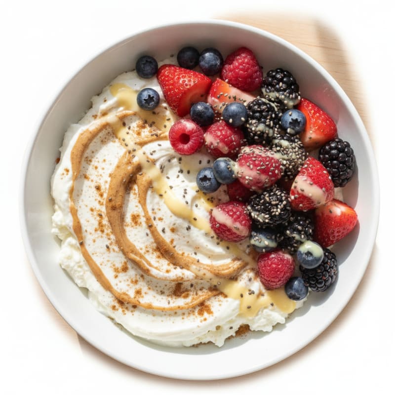 Berry Protein Yogurt Bowl