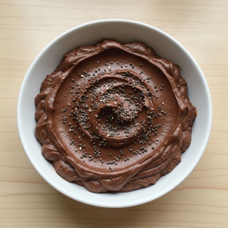 Chocolate Avocado Protein Pudding