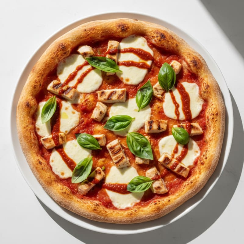 Classic Margherita Pizza with Fresh Basil