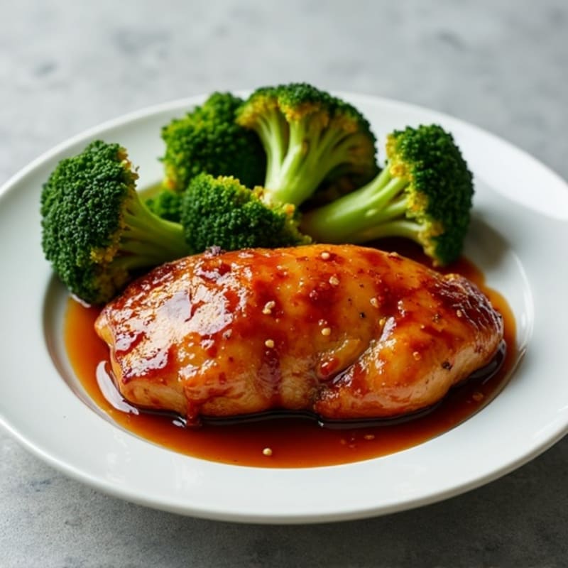 Sticky Teriyaki Chicken with Roasted Broccoli